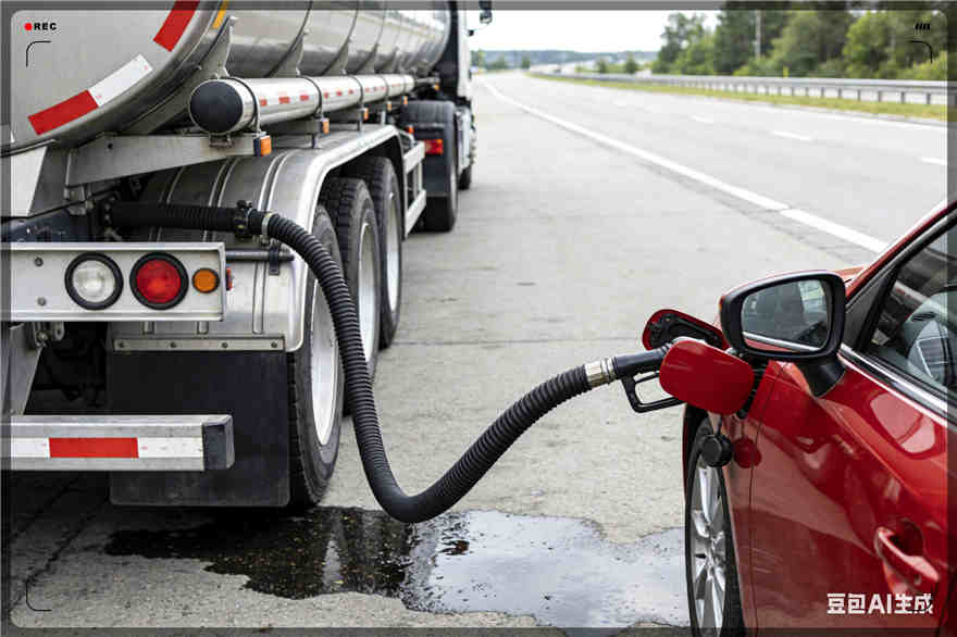 东港区汽车救援送水案例